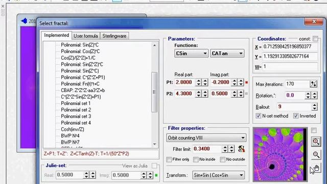 Как создать фрактал в Fractal Explorer смотреть онлайн