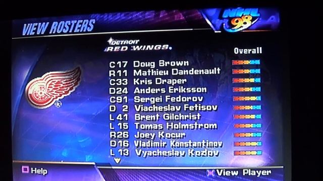 NHL98, NHL 98, NHL 1998, NHL, PS1, PS2 смотреть онлайн