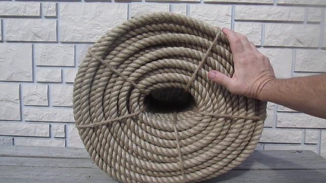 Канат джутовый д. 18 мм для отделки сруба смотреть онлайн