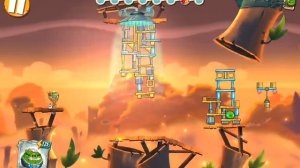 angry birds 2. испытание золотая свинья для леонарда !