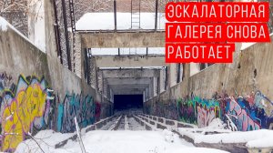 Эскалаторная группа на Воробьевых горах открыта! ?