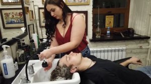 💈SIT BACK & RELAX w/ UKRANIAN LADY BARBERs ASMR HAIR WASHING COMPILATION | DEEP NIGHT SLEEP