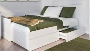 Обзор на раздвижную кровать ikea brimnes бримнес 80-160/200