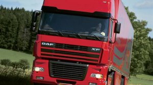 DAF 95 - замена компрессора кондиционера