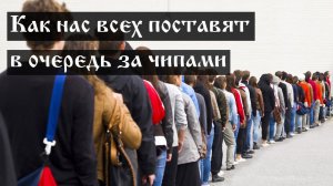 Как нас всех поставят в очередь за чипами