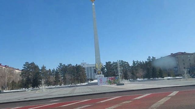Караганда.Обзор бывшего пр.Советский,ныне Бухар Жырау.