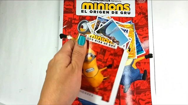 Новинка! Миньоны Грювитация альбом с наклейками от Topps смотреть онлайн