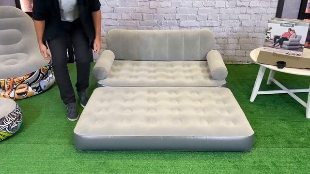 Обзор надувного дивана Bestway Multi-Max 3-в-1 смотреть онлайн