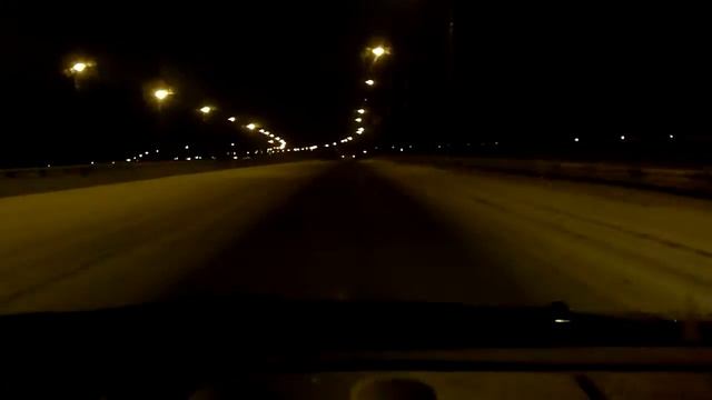 Рязань - Москва / New Year driving from Ryazan to Moscow 01/01/2013 (timelapse 4x) смотреть онлайн