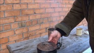 Турбопечка PS1500 ч 1 Работа на дровах
