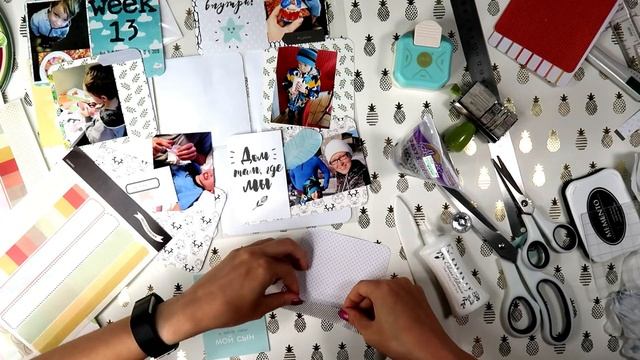 Project Life 03 Process Video/ Оформление Проджект Лайф 13 неделя смотреть онлайн