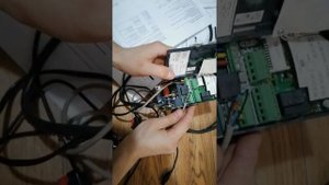 Подключение частотного преобразователя на аналоговое управление atv312