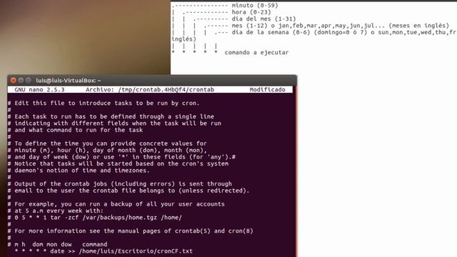 15.- Curso de introducción a GNU/Linux - Crontab смотреть онлайн