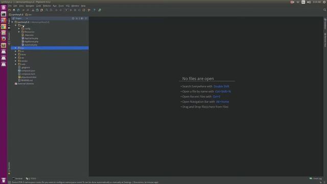 Setup symfony 3 2