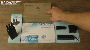 Обзор комплектации подавителя сотового сигнала EaglePro Буран