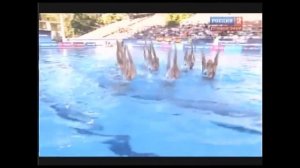 Синхронное плавание | Россия | ЧЕ 2010, Будапешт