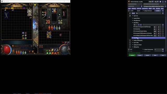Path of Exile Trade Bot Pricer Test смотреть онлайн