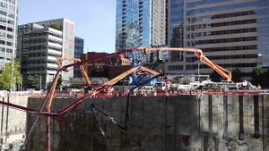 Заливка бетона