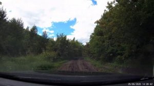 Дорога от с. Ширяево к святому источнику Николая Чудотворца в ур. Каменная чаша (Самарская Лука)