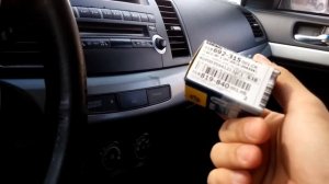 Тюнинг системы подсветки номера Lancer X /// 2015