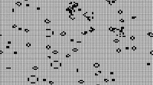 cellular automaton art made by Chat GPT