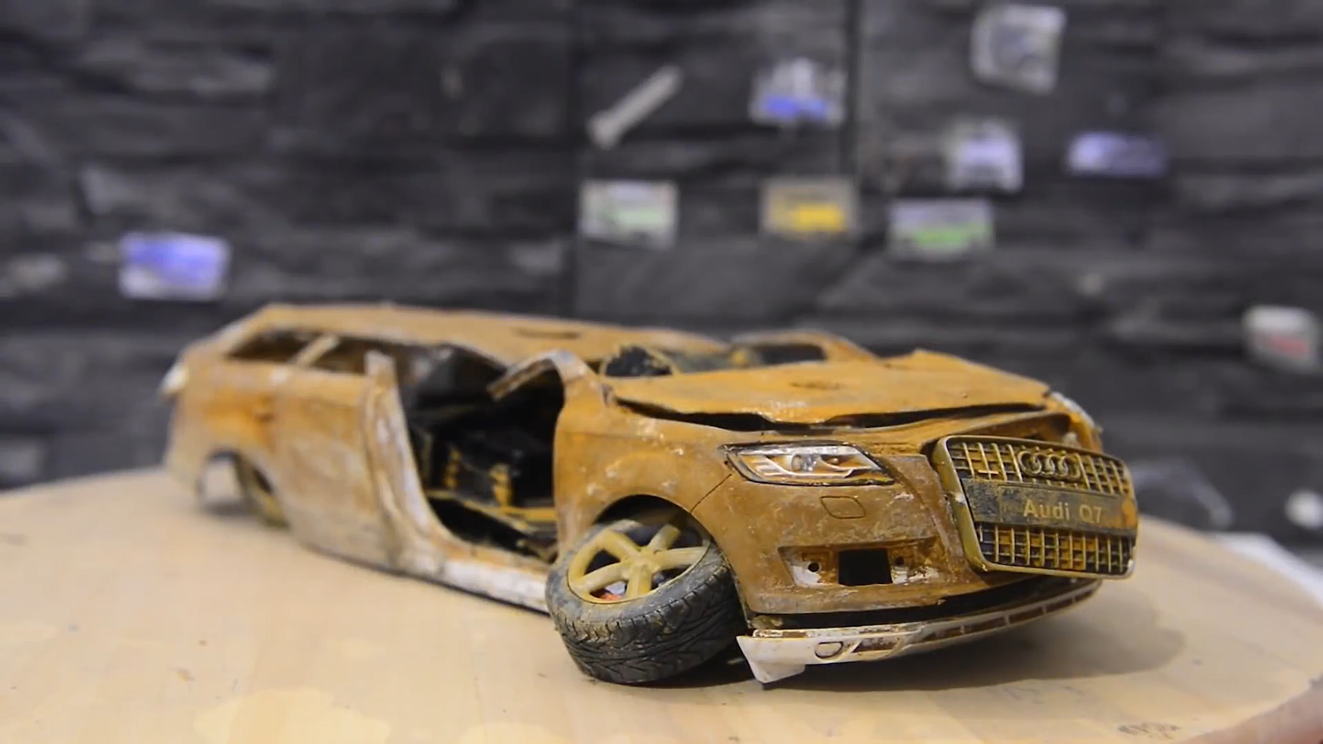 Реставрация модели Audi Q7\\ Крутые идеи, восстановление моделек!
