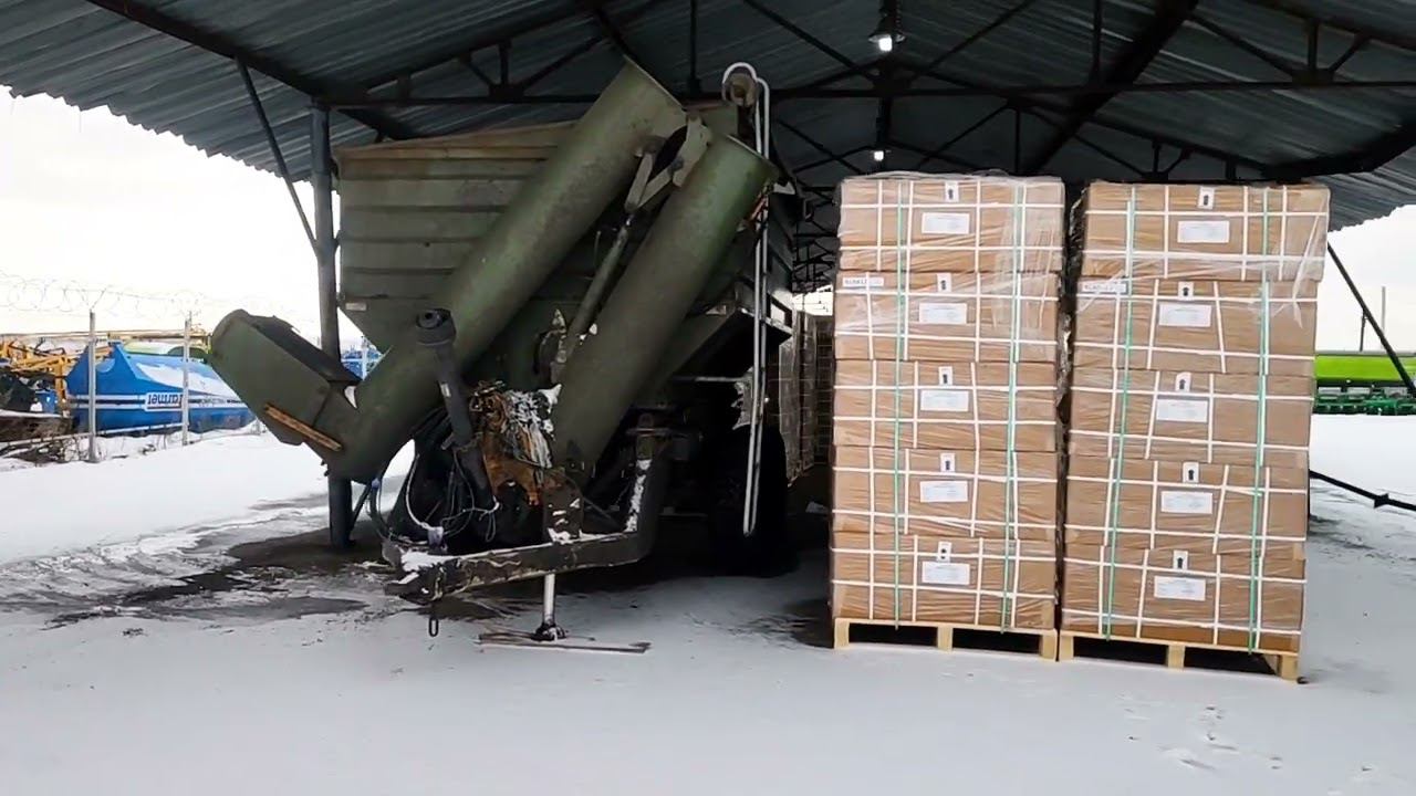 СИЛА в бегах . Упаковка зерна в рукава (силобэги) из Индии. RISHI Fibc смотреть онлайн