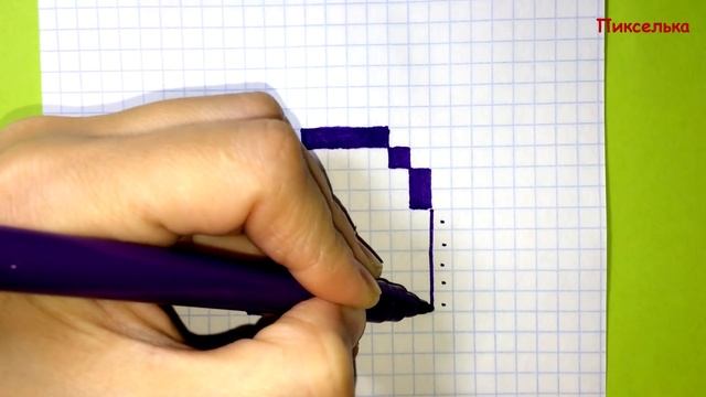 Как Рисовать Наушники по Клеточкам ♥ Рисунки по Клеточкам #pixelart смотреть онлайн