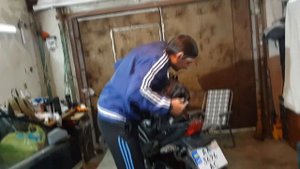 Как перевозить багаж на Lifan KPR 200. Сетка и рюкзак вместо кофра