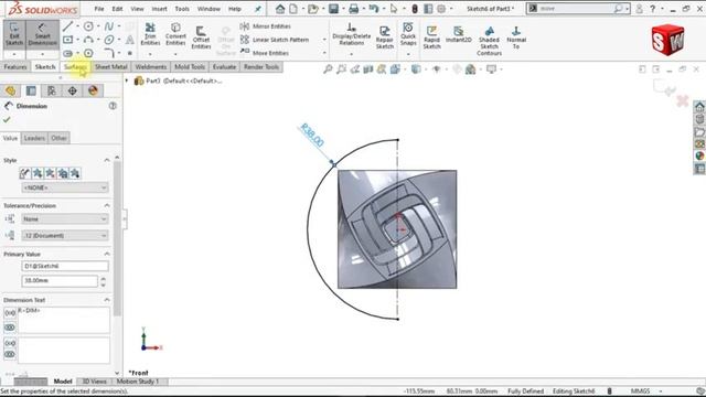 How Make Clothes Cube In Solidwork | Solidworks Tips And Tricks