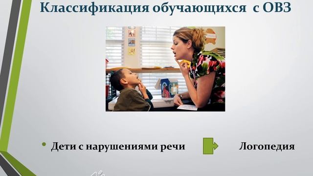 Дети с ОВЗ понятие, типология, особенности развития