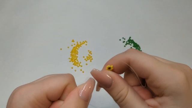 Как сделать колечко из бисера Подсолнухи ? Легкое плетение похоже на Ромашки смотреть онлайн