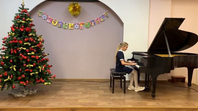 Анастасия Соколова (4 кл.) - "Раздумье" (Н. Жубинская)