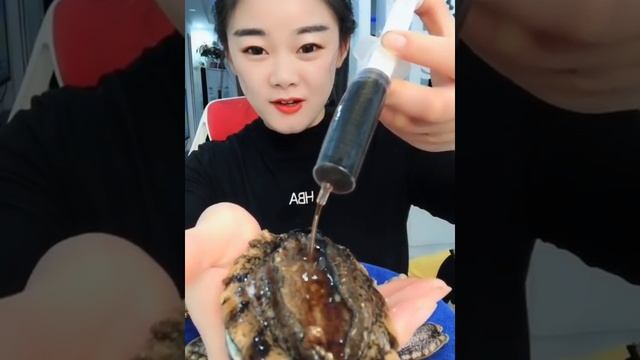 Mukbang Geoducks Chinese Exotic Seafood #20 | Chinese Girl Eat Geoducks