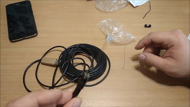 Эндоскоп с алиэкспресс Тест в канализации 5м 700р. смотреть онлайн