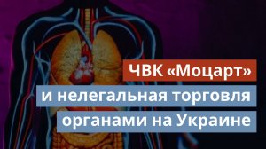 Кто продаёт органы раненых солдат на Украине? — ЧВК «Моцарт» и чёрные трансплантологи