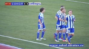 Виталий Галыш открывает счет красивым обводящим ударом, 1-0