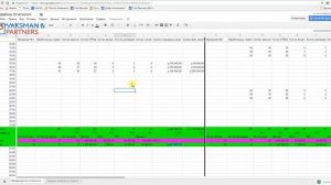 Автоматизированная таблица отчётности Vaksman&Partners