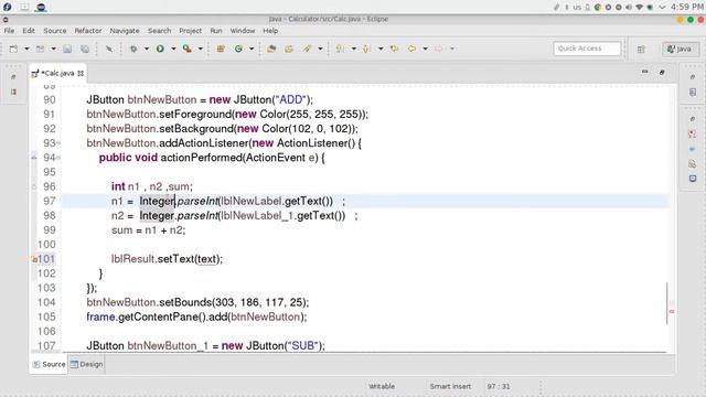 67 JAVA Swing GUI WindowBuilder смотреть онлайн