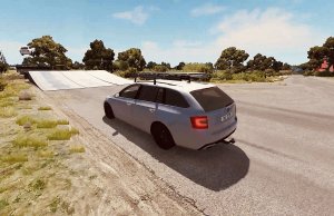 Пролетите над мостом BeamNG drive