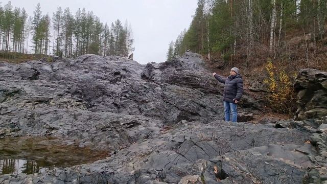 Старейший вулкан на земле потух в Карелии... 2 миллиарда лет назад. Палеовулкан Гирвас и Поор-Порог смотреть онлайн