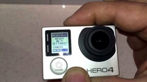 How To Reset Wi-Fi Password Gopro Hero 4 Silver / Black
