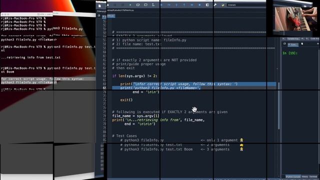 #Python | Run Python Script from Terminal | #PythonScript #SysModule #OsModule #PythonTerminal