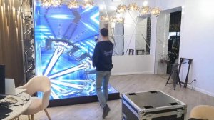 Фотозона из Led светодиодных экранов