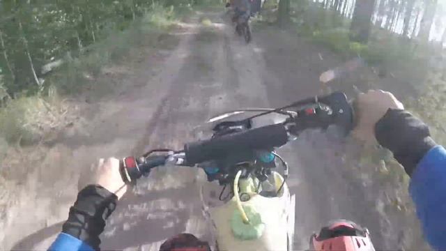 Покатушка На Питбайке Motoland APEX 140 Regulmoto ATHLETE 250 смотреть онлайн