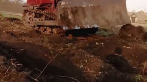 дт 75   планировка  грунта