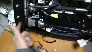Nissan Teano 2006 ремонт водительского сидения