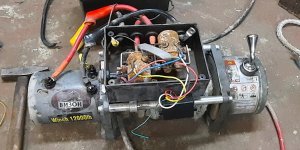 Поиск неисправности электролебёдки.