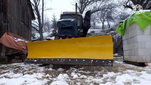 саморобний отвал на трактор ЮМЗ. 6.кл