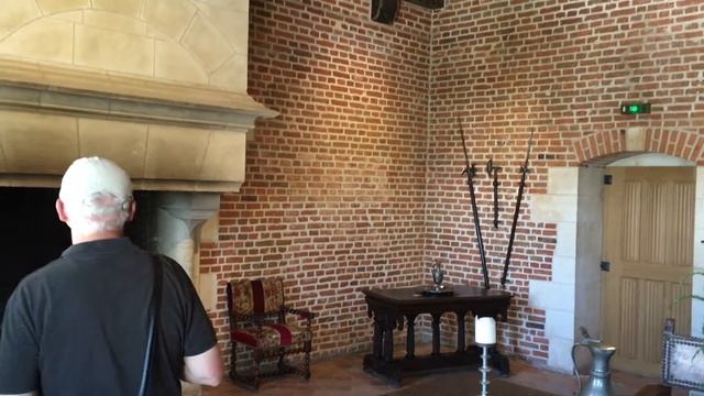 Обеденный зал в Замке ЛеонардоДаВинчи в Кло Люссе